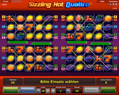 Sizzling Hot Quattro